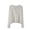 White, variant on BaoFuBaoMei Cotton Cardigan Sweater for Women Lightweight Button up Long Sleeve Cardigans Cropped Crew Neck Solid Sweater
