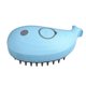 thumbnail image 1 of Cat Steam Brush - Self Cleaning Steamy Cat Brush for Massage Blue, 1 of 5