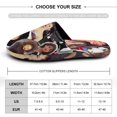thumbnail image 2 of Mens Cozy Slippers Selena Quintanilla Warm Soft Plush Slipper Slip-on House Shoes for Home Indoor Outdoor, 2 of 8