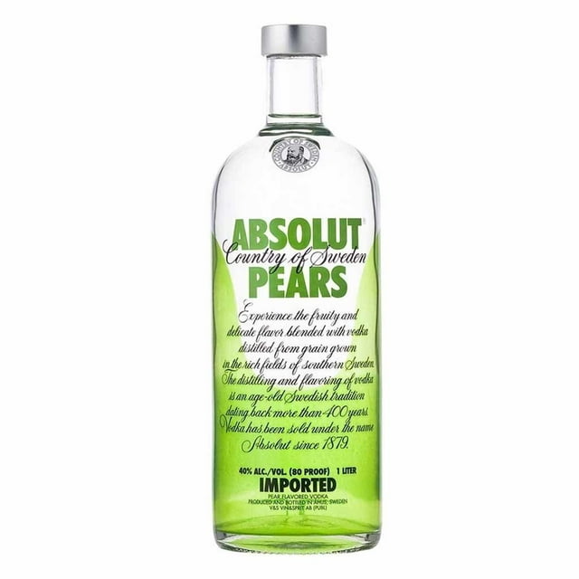 Paquete de 3 Vodka Absolut Pears 750 ml Absolut Paquete de 3