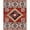 Red, variant on Well Woven Tulsa Lea Traditional Vintage Southwestern Tribal Crimson 5'3" x 7'3" Area Rug