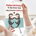 thumbnail image 5 of Anniversary Card for Husband Wife, Mint Green Happy Anniversary Greeting Card, Anniversary Card for Husband Wife, Double-Sided Design with Personal Message Space, 5 of 5