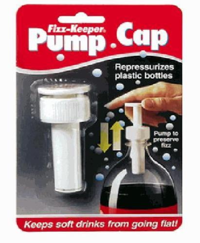 Jokari Fizz Keeper Pump Cap 2 Liter/Lt Soda Pop Bottles Saves Carbonation 2-Pack