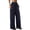 Navy, variant on Kezqiaxn Womens Wide Leg Pants Fashion Striped Drawstring Elastic Waist Casual Loose Pants Comfy Pants Women Sumer Clothes