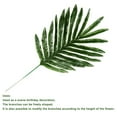 thumbnail image 6 of Walbest 12-Pack 15.75" Artificial Palm Leaves Decorations, Simulation Tropical Palm Leaves Imitation Ferns Artificial Plants Leaf for Home Kitchen Party Flowers Arrangement Wedding Decorations, 6 of 7