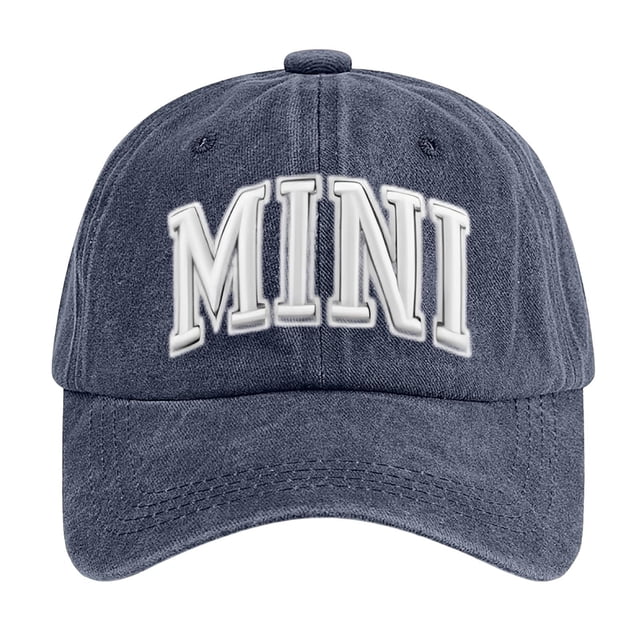 Aocisk Mama Hats For Women Funny Adjustable Mini Baseball Caps Day Idea Navy One Size
