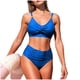 thumbnail image 4 of Tankini para mujer, traje de baño de bikini dividido de color liso a la moda, traje de baño deportivo de cintura alta para mujer, traje de baño de dos piezas para mujer, trajes de baño tankini para mu, 4 of 7