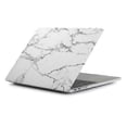 thumbnail image 1 of White Black Texture Marble Pattern Laptop Water Decals PC Protective Case for MacBook Pro 15.4 inch A1990 (2018) / A1707, 1 of 1