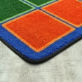 thumbnail image 3 of Joy Carpets Kid Essentials Blocks Abound 5'4" x 7'8" Area Rug in Color Primary, 3 of 5