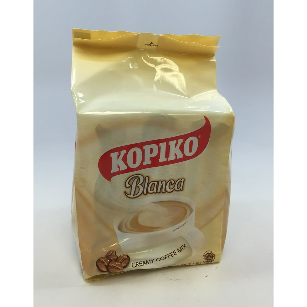 Kopiko Blanca 3 in 1 Creamy Coffee Mix (10 sachets x 30 grams