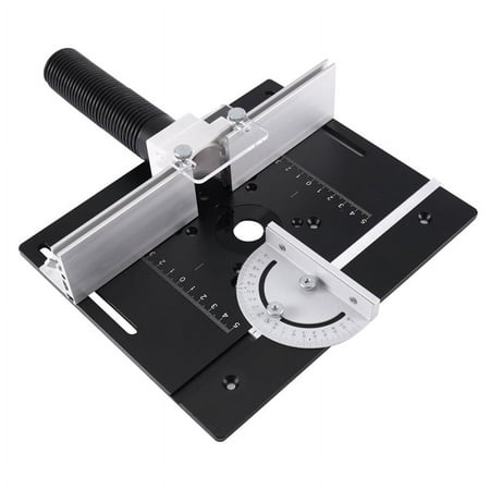 Multifunctional Aluminium Router Table Insert Plate Woodworking Wood Router Flip Plate for Working Benche Router Plate