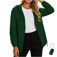 thumbnail image 2 of Sheghy Womens Hooded Waterproof Zip‑Up Raincoat‑Style Windbreaker for Everyday Urban Wear, 2 of 6