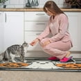 thumbnail image 4 of Kitchen Rug Set Of 2 Anti Fatigue Kitchen Mats for Floor,Cute Ghost Bat Pumpkin Halloween Stripe Rug for Kitchen Floor for Bathroom,Room Door (47x17+30x17 Inches), 4 of 7