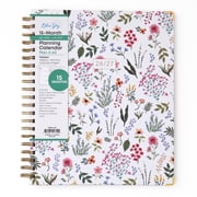 Blue Sky 15 Month 2026-2027 Weekly and Monthly Academic Year Planner Calendar, April 2026 - June 2027, 8.5" x 11", Storage Pocket, Snap-in Ruler w/Sticky Notes & Sticker Sheet, Londonberry White