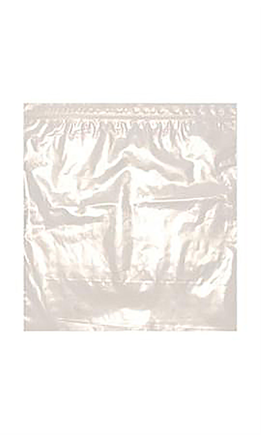 Resealable All Clear Plastic Bags 12"W x 12"H Case of 100