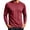 Wine men long sleeve t shirt a1, variant on sdhkgrrt Men's Long Sleeve Round Neck T-Shirt Fall Winter Casual Pullover Solid Color Basic Top Loose Fit Everyday Wear Office Outfits, Gray XL