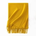 thumbnail image 3 of Ahabrexf Warm Scarfs for Women,Solid Color Soft Faux Fabric Shawl for All Seasons, 3 of 5
