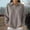 A_ Gray, variant on Tunic Tops for Women Loose Fit Dressy Waffle Knit Long Sleeve Shirts Trendy Fall Button Up Crewneck Sweater Casual Pullover Red XXXL