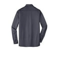 thumbnail image 6 of Port Authority Dimension Knit Dress Shirt-4XL (Battleship Grey), 6 of 6