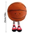 thumbnail image 3 of Jellycat Amuseables Basketball Stuffed Toy,Jellycat Plush, 10" Basketball Bashful Cute Plush Toys Soothing Dolls Holiday Gifts Christmas Gifts, 3 of 3