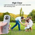 thumbnail image 2 of 2 Pieces Camera Lens Cover For Ricoh Theta Sc2/s/ V Wide Angle Lens With Silicone Lens Cover, 2 of 5