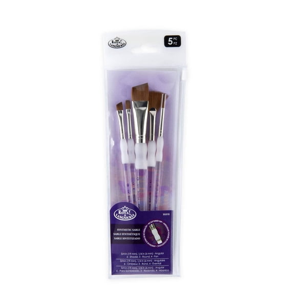 SG310 | Soft-Grip™ 5pc Synthetic Sable Variety Brush Set