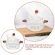 thumbnail image 5 of Glass Cooking Pot with Lid Heat Resistant Glass Saucepan Borosilicate Glass Cookware Pot, 5 of 5