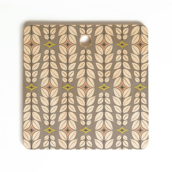 Society6 Heather Dutton Cortlan Whisper Square Cutting Board, 11.5" x 11.5"