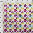 thumbnail image 3 of oneOone Cotton Cambric Yellow Fabric Abstract Galaxy Circle Craft Projects Decor Fabric Printed By The Yard 42 Inch Wide, 3 of 4