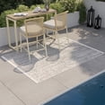 thumbnail image 3 of HOMETRENDS 5 ft. x 7 ft. Multicolour Flatweave Outdoor Rug, Crete Mosaic, 3 of 10