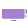thumbnail image 3 of WeeWhimsy Extra Wide Yoga Mat 68" x 24",6mm Non Slip Exercise Mat with Carrying Strap,Large Workout Mat for Yoga, Pilates, Stretching, HIIT & Home Gym, 3 of 7