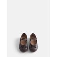 thumbnail image 3 of Wonder Nation Baby Girls Bow Ballet Dress Shoes, 3 of 5