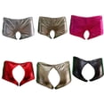 thumbnail image 2 of Ropa interior sexy de charol con parte inferior sexy de noche que se puede revisar 1105, 2 of 6