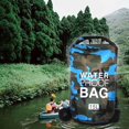 thumbnail image 1 of Waterproof Bag Rucksack with Shoulder Strap, Portable Floating Waterproof Backpack, Rafting Bag for Sailing Backpacking Water Sports Canoe 15L, 1 of 8