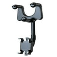 thumbnail image 2 of 360 Rotatable And Retractable Car Phone Holder Rearview Mirror Bracket, 2 of 8