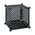thumbnail image 3 of Organize It All Stacking Cube Set of 4 in Black, 3 of 13