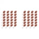 thumbnail image 1 of Paquete de 48 Llaveros de FúTbol, Mini Llaveros de Pelota AntiestréS de Rugby, Llaveros de Pelota Deportiva, Premio de Escolar para NiñOs y NiñAs, 1 of 5