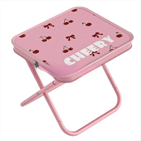 Taburete Plegable para Exteriores, Silla de Picnic, Taburete Plegable Portátil para Picnic, Bolso para Bolígrafos, Taburete Plegable, Apto para Pesca y Picnic.