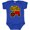 Royal Blue, variant on Inktastic Red Tractor Little Brother Boys Baby Bodysuit