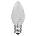 thumbnail image 7 of Novelty Lights Clear C7 Incandescent Traditional Vintage Christmas Replacement Bulbs 25 Pack, 7 of 7