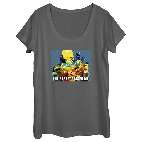 Women's Sesame Street The Street Raised Me Graphic T-Shirt