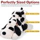 thumbnail image 4 of Peluche pesado, perro meowtastic negro y blanco, 2 kg, 4 of 7