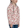 thumbnail image 3 of Rocae Rose Flowers for Hoodie for Boys Sweatshirts for Teen Girls Youth Hoodie-Small, 3 of 6