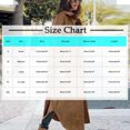 thumbnail image 6 of DAFPZW Womens Plaid Shacket Jacket Long Corduroy Shirt Casual Lapel Button Down Flannel Trench Coats, 6 of 9