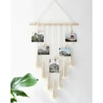 thumbnail image 3 of Macaron Wall Mounted Photo Decoration For Flat Bedroom Living Room Gallery With 20 Wooden Clips, 3 of 4