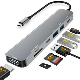 Dell 6-in-1 Laptop PC Universal Expansion Connector: USB-C