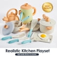 thumbnail image 4 of Accesorios de cocina Juego de juguetes BUYGER Pretend Play de 3 a 5 años, 4 of 6