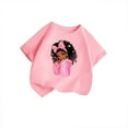 thumbnail image 3 of Tiijoy Toddler Girls Short Sleeve Graphic Tee Cute Cartoon Short Sleeve T Shirt, Sizes 3-4T, 3 of 3