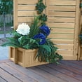 thumbnail image 3 of Yardistry Fusion Privacy Screen with Planters | Brown, 3 of 4