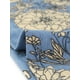 thumbnail image 5 of Vestido de talgrande pamujer, mancorta, plisado invertido, vestidos florales Azul 3X, 5 of 6